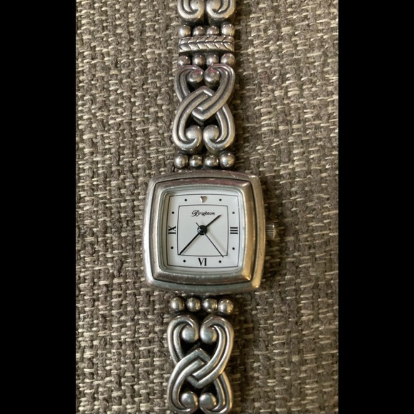 Brighton ‘Santa Rosa’ Silver Tone, Square Face Watch - Picture 6 of 8
